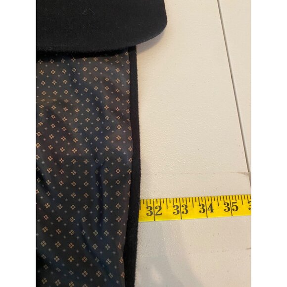 Lauren Ralph Lauren Mens Black Wool Silk Blazer Jacket 44L - Picture 8 of 12